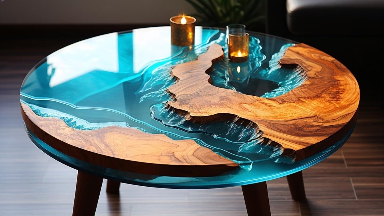 Professional Resin Table Top Making Course in Delhi | Craft Tree Academy