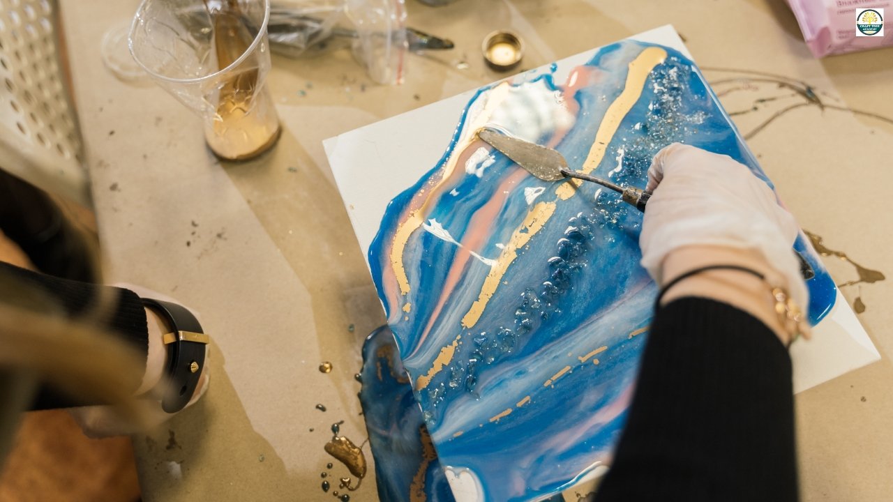 Resin Art Startup Course in Delhi | Craft Tree Academy